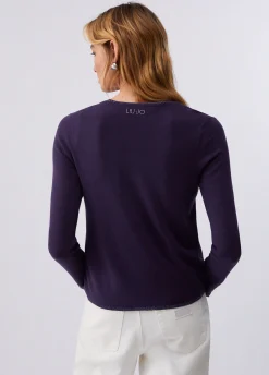Cardigan con spacchetti