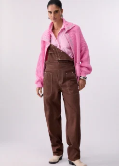Cardigan con strass