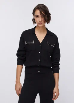 Cardigan con tasche