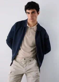 Cardigan con zip
