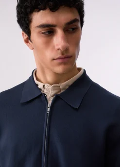Cardigan con zip