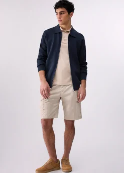 Cardigan con zip