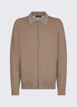 Cardigan con zip