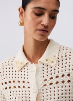 Cardigan in crochet