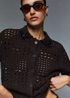 Cardigan in crochet
