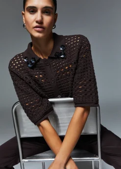 Cardigan in crochet