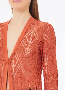 Cardigan in crochet