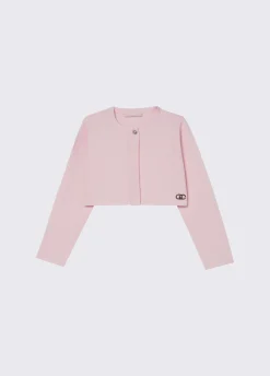 Cardigan in jersey