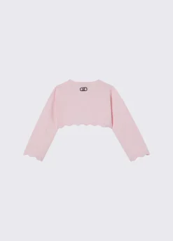 Cardigan in jersey