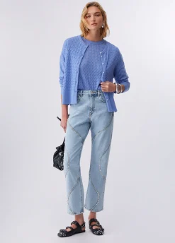 Cardigan in lana