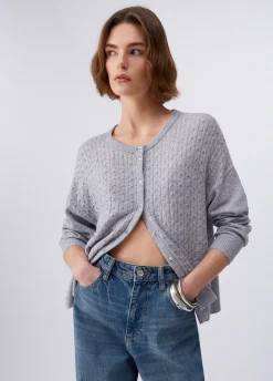 Cardigan in lana