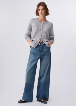 Cardigan in lana