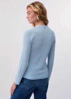 Cardigan in lurex