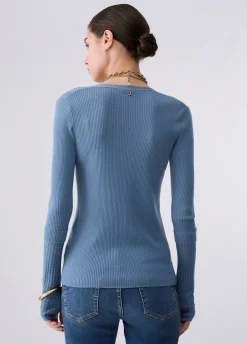 Cardigan in pura lana