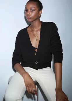 Cardigan in pura lana