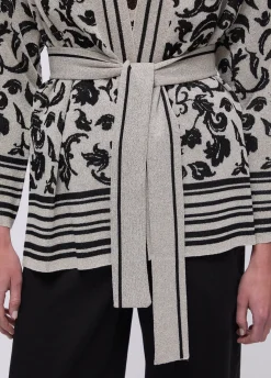Cardigan jacquard