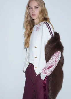Cardigan jacquard