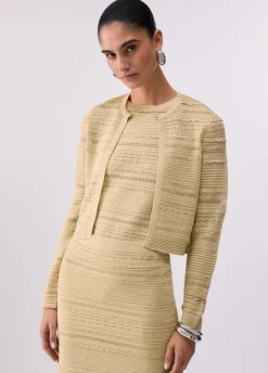 Cardigan traforato