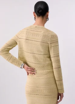 Cardigan traforato