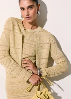 Cardigan traforato