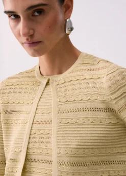 Cardigan traforato