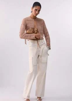 Cardigan traforato