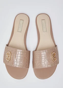 Ciabatte flat stampa cocco