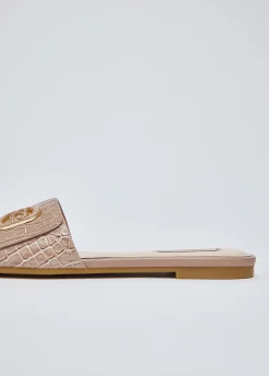 Ciabatte flat stampa cocco