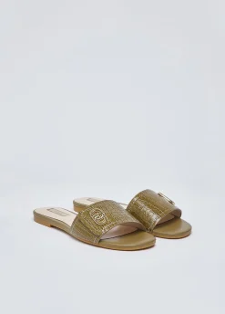 Ciabatte flat stampa cocco