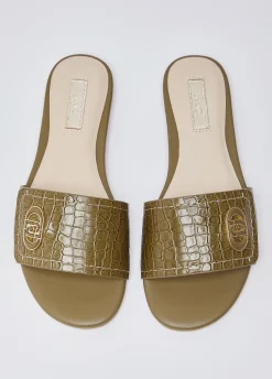 Ciabatte flat stampa cocco