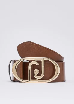 Cintura bustier in pelle
