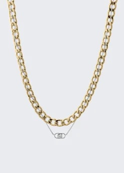 Collana a catena con logo