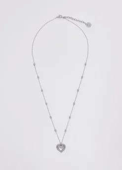 Collana con charm cuore