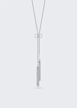 Collana con nappine metalliche