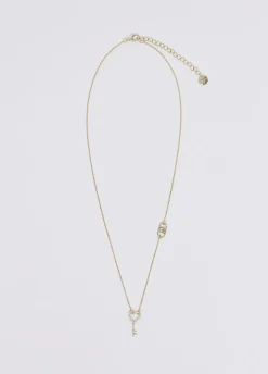 Collana in argento con charm