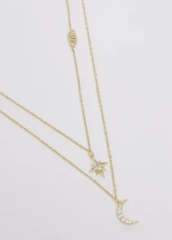 Collana in argento con charm