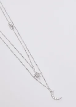 Collana in argento con charms