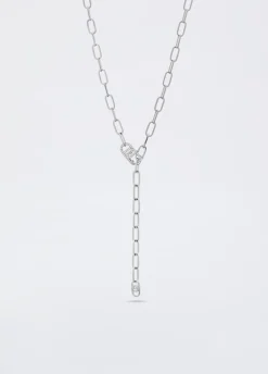 Collana monogram con brill