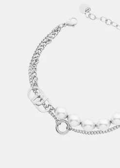 Collana per cane medio con perle