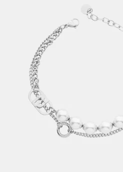 Collana per cane mini con perle