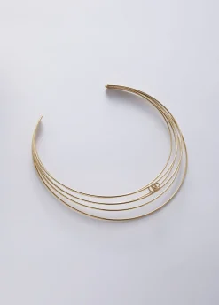 Collana rigida multifilo