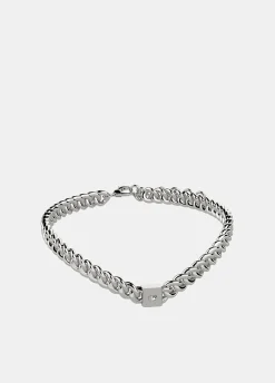 Collare grande con strass