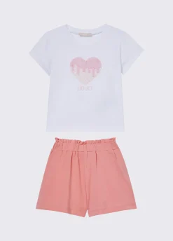 Completino t-shirt e shorts