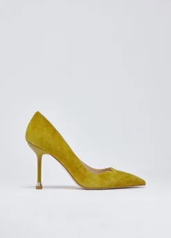 Décolleté in camoscio