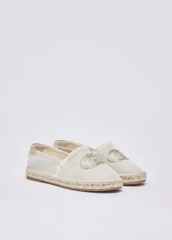 Espadrillas con maxi logo