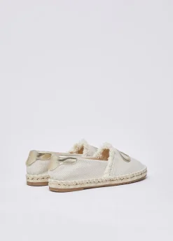 Espadrillas con maxi logo