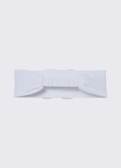 Fascia con fiore in tulle