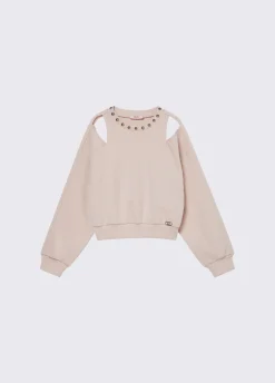 Felpa con cut-out