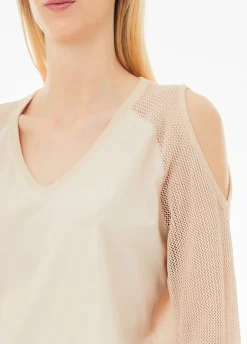 Felpa con cut-out