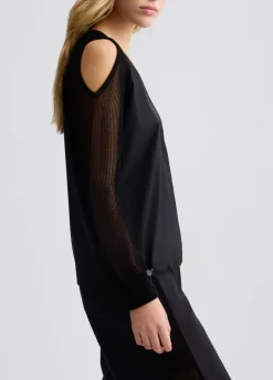 Felpa con cut-out